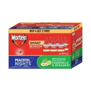Mort'ein Mosquito Repellent Refill 45ml*6 (Buy 4 Get 2 Free Promo) Free Shipping