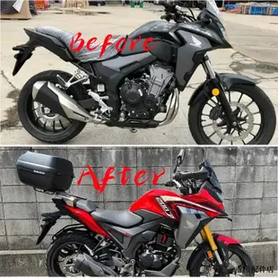 Honda配件適用本田CB150X CB200X 21-23年改裝後尾架尾箱支架貨架行李支架