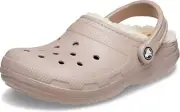 Crocs Unisex-Adult Men and Women Lined Clog |Fuzzy Slippers Mushroom 7Men/9Women