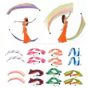 2Pcs Imitated Poi Throw Balls Adjustable Chain Belly Dance Costume