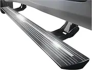MOMOAU Plug-N-Play Electric Running Boards with LED Lights Compatible with 2015-2024 Mitsubishi Triton L200 | Automatic Retractable Power Steps, 600LB Capacity, Anti-Slip Surface, Vehicle-Specific Fit