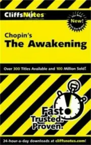 CliffsNotes, Chopin's the Awakening Paperback New Free Ship