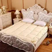 Futon Mattress,Pad for Twin Full Queen King Size Bed,Comfortable Non-Slip Tatami Mattress,Floor Mattresses,with Non Slip Straps,Beige,180x200cm/71x78