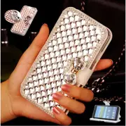 For OnePlus 11R Case Bling Diamond flip luxury Leather Card stand Wallet