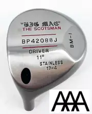 Big Mac The Scotsman 11* DRIVER HEAD ONLY Component BM-1 LEFT HAND