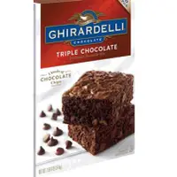 在飛比找蝦皮商城優惠-Ghirardelli Triple 巧克力布朗尼預拌粉 3