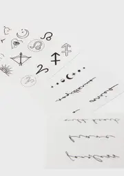[INKED by Dani] Aries Leo And Sagittarius Zodiac Tattoo Pack