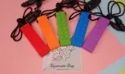 Brick Chew Necklace for Autism ASD, ADHD, Sensory, SPD ANXIETY WA STOCK