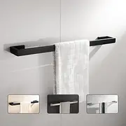 Bathroom Towel Bar 50cm/60cm, Towel Rack Wall Mount Bath Towel Holder, Bath Towel Hanger Stainless Steel Brushed Finished Bathroom Accessories Towel Rail Singl