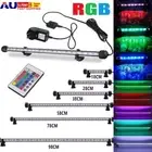 Aquarium Light RGB LED Fish Tank Waterproof Full Spectrum Aqua Submersible Lamp
