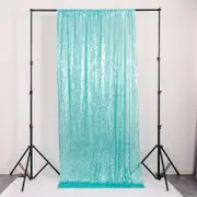 Tiffany Shimmer Sequin Wall Backdrop Curtain