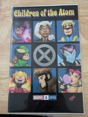 Children Of Atom #1 David Nakayama Brady Bunch Homage Variant X-Men NM+ MT