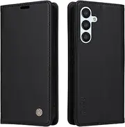 [YBFJCE] Case for Samsung Galaxy A54 5G PU Leather Wallet Case Cover,Samsung Galaxy A54 5G Flip Folio Case with Card Holders,Magnetic Phone Case Compatible with Samsung Galaxy A54 5G,Black