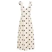 [ZIMMERMANN] Crush V Neck Midi Dress