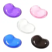 Silicone Heart-shaped Computer Mouse Wrist Pad 3D Wavy Comfort Gel Wrist Rests