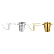 Desktop Ice Bucket Stand Portable Wine Bucket Rack for Camping Travel Picnic