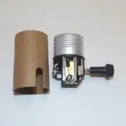 HI -LO TURN KNOB INTERIOR LAMP SOCKET LAMP SWITCH WITH PAPER LINER NEW 30179J