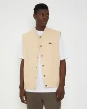 Logger Vest in light Stone