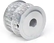 1pc XL Timing Pulley Bore 8 10 12mm Double Side Gear 19T-19T Synchronous Wheels 3D Printer Accessories for Belt Width 10mm(Bore 12mm)