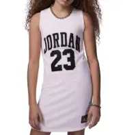 NIKE Jordan Flight 23 Pink Stitched Basketball Jersey Dress Girls XL 13-15 yrs