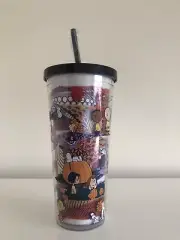 Vera Bradley Peanuts LTD ED Double Wall Tumbler w/Straw FALL FOR PEANUTS Snoopy