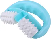 WSECOMM Body Massage Roller Massager Mitt Roller Body Massage Tool Blue