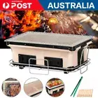 Charcoal BBQ Grill Japanese Korean Ceramic Hibachi BBQ Table Yakitori Barbecue