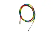 DRS BMX 1.6mm x 1500mm Old School Brake Cable and Housing (Rainbow)