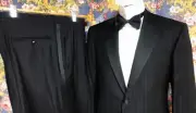 Luigi Bianchi Mantova Super 150’s Single-Breasted Virgin-Wool Striped Tuxedo 40R