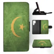 FLIP CASE FOR SAMSUNG GALAXY|MAURITANIA COUNTRY FLAG 99