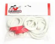 Bally Mata Hari Pinball Machine Replacement Repair Rubber Ring Kit White