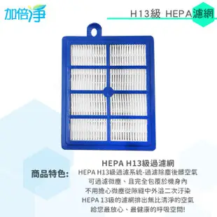 加倍淨 HEPA13級過濾網 適用伊萊克斯吸塵器 ZUO9927、Z8871 ZUF4206ACT ZUF4207ACT