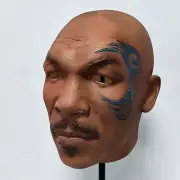 Mike Tyson Iron Mike Latex Mask Halloween Cosplay Party Funny Costume Realistic