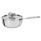 NEW Cristel Castel Pro 5-Ply Stainless Steel Saucepan 16cm