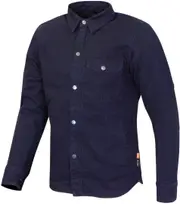 Merlin Porta D30 Canvas Single Layer Motorcycle Shirt, blue, Size 3XL for Men