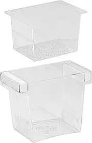 Breeder Box for Fish Tank | Fish Tank Isolation Box,Floating Divider Container Hatchery Incubator for Shrimp Guppy Egg Angelfish Fry Acclimation