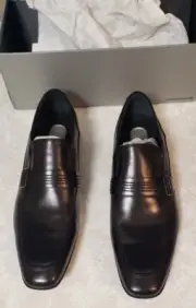 NEW Kenneth Cole New York Mens Front Page Slip On Loafers 11.5