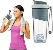 Shaker Bottles,Shaker cups for protein shakes,protein shaker bottle,protein shake bottle,shaker bottles for protein mixes,shaker bottle for Sports (Blue)