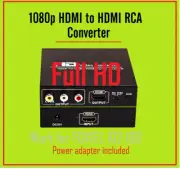New HDMI to HDMI + RCA Converter Best Works for Foxtel IQ IQ2 IQ3 IQ4 IQ5*