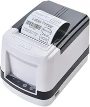 JSEIAJB 80mm Thermal Label Printer Wired Barcode Printer Connection Label Sticker Compatible with Windows for Shipping Labels