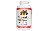 Natural Factors, Magnesium Citrate, 150 mg, 360 Capsules