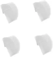 SHINEOFI 4sets Envelopes Mini Glassine Translucent Ticket Envelopes Coin Collection Wedding Sealing Card Pouch 25pcs*4