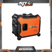 SP Tools 3300W 7Hp Inverter Generator - Torini 4 Stroke Engine Super Quiet