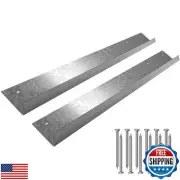 2PCS Rain Diverter 3.28FT Roof Rain Diverter For Shingles Roofing Rain Gutter