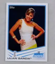 Lilian Garcia WWE Wrestling Trading Card Topps Raw WWF Smackdown Diva #68