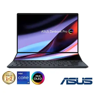 ASUS 華碩 ZenBook Pro Duo 14 OLED UX8402VV-0022K13900H 科技黑 14吋