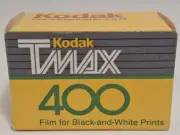 1 Roll Kodak T-Max 400 Black & White TMY 135 Film 24 Exp 35mm EXPIRED 3/1991