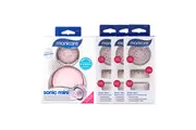 Manicare Sonic Mini Facial Cleanser & Replacement Brush Heads 3pk bundle
