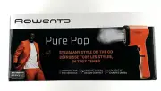 Rowenta Pure Pop Handheld Garment Steamer Coral Red Compact Versatile Pad