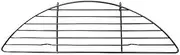 Stainless Steel Barbecue Grid Camping Cooking Baking Net Cooling Rack Wire Grid Cake Food Rack Cooking Grill BBQ Grate (Color : Small)